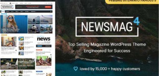 Newsmag - Newspaper & Magazine WordPress Theme