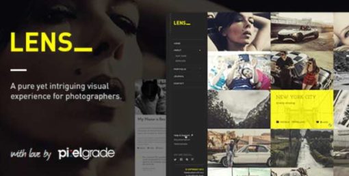 LENS - An Enjoyable Photography WordPress Theme