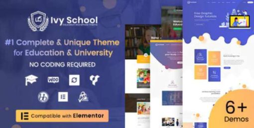 IvyPrep | Education & School WordPress Theme
