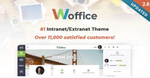 Woffice - Intranet/Extranet WordPress Theme