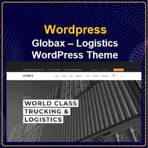Globax – Logistics WordPress Theme