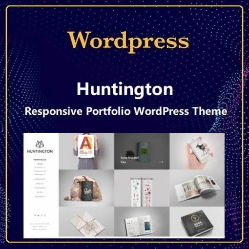 Huntington – Responsive Portfolio WordPress Theme