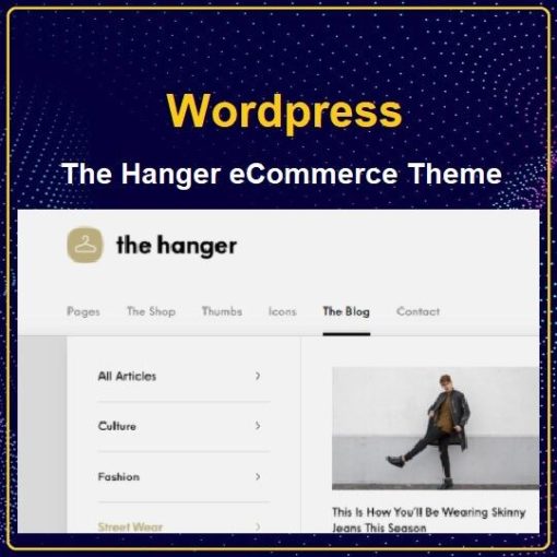 The Hanger - eCommerce WordPress Theme for WooCommerce