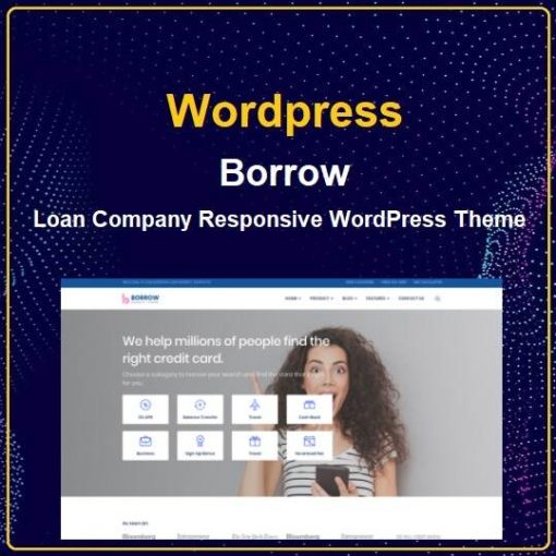 Loan Company Responsive WordPress Theme