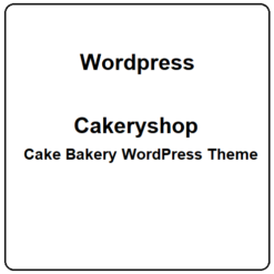 Cake Bakery WordPress Theme