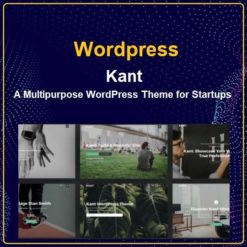 Kant - A Multipurpose WordPress Theme for Startups