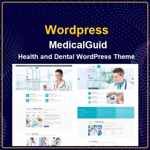 MedicalGuide - Health and Dental WordPress Theme