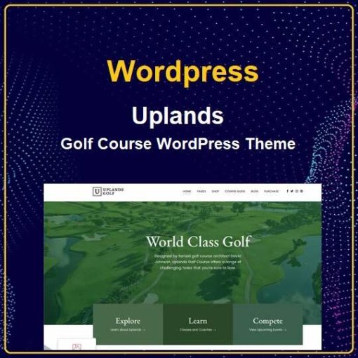 Golf Course WordPress Theme