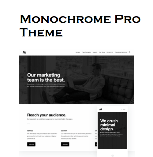 StudioPress Monochrome Pro Genesis WordPress Theme