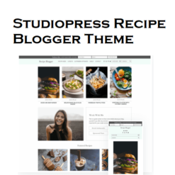 Recipe Blogger Theme